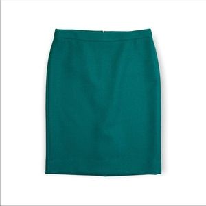 J. Crew No. 2 Pencil Skirt in Double Serge Wool